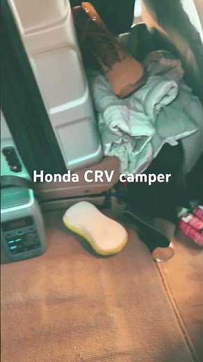 Honda CR-V camper build