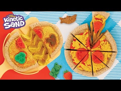 Kinetic Sand Squish Pizza | TV Commercial | It’s a Pizza Party 🍕🎉
