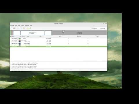 Partition Linux drive with GPT for Bios or UEFI - Improved Audio