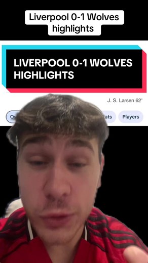 Liverpool vs Wolves Match Highlights: 0-1 Loss Overview
