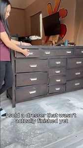 I Sent This Dresser Home Before It Was Finished 😅