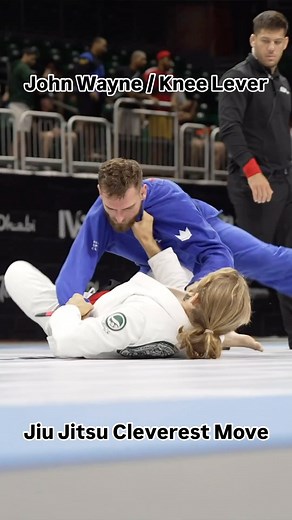 Jiu Jitsu cleverest move! *in my opinion Check „Knee Lever John Wayne Sweep Engineering By Adam Wardzinski” instructional for more! Its 50% off now on @bjj.fanatics | Adam Wardziński BJJ