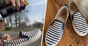 This $16 shoe protector spray is the best-kept secret for maintaining your shoes