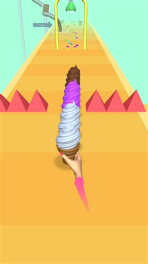 Ice Cream Stack – Perfect Stack Master 🍦👑 #youtubeshorts #viralshorts