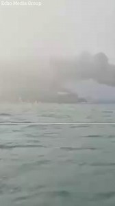 34K views · 128 reactions | Massive fire erupts as oil tanker and cargo ship collide off UK coast | The Sun | Facebook