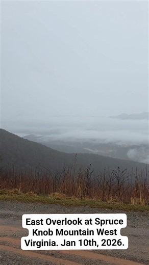 East Overlook at Spruce Knob Mountain West Virginia. Jan 10th, 2026. 📷 Jared Paxton | Jared Paxton