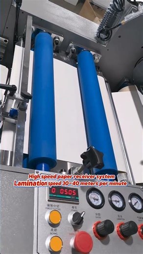 560AF / 760AF PLUS Fully automatic high speed industrial lamination machine #laminatingmachine