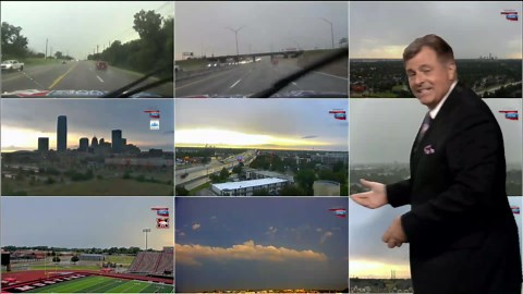 Mike Morgan at 6:15PM Monday tracking rain and storms. August 11th, 2025