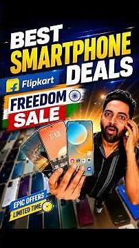 Best Smartphone Deals 😱 Flipkart & Amazon Freedom Sale 2026 🔥📱