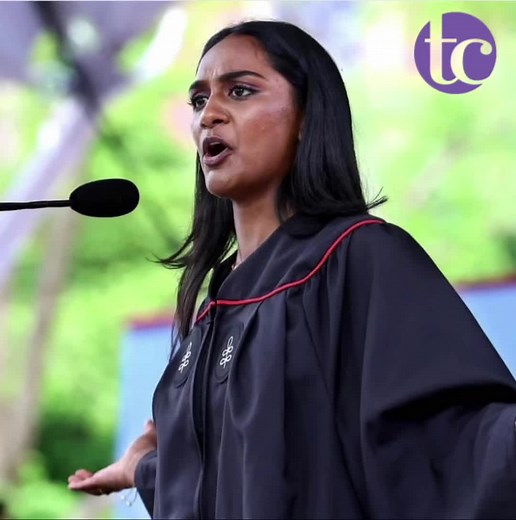 Meet Shruthi Kumar - Tamil-American graduate of Harvard University! After winning a contest, Shruthi was invited to deliver her speech “The Power of Not Knowing” at her own graduation ceremony at Harvard. In a bold move, Kumar went off-script and called out Harvard on their unfair punishment of 13 pro-Palestinian graduates by barring them from graduating. It is incredible to see young Tamil minds like Shruthi using their voice and platforms to envoke change! 👏 #Harvard #Classof2024 #graduation 