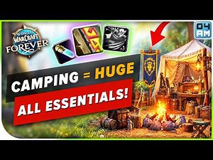 WoW Forever Camp Upgrades Are INSANE! Best Professions, Buffs & Blueprint Guide