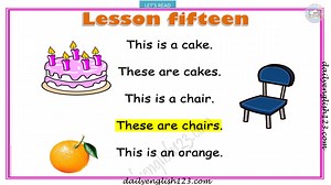 21 reactions · 30 shares | Let's read lesson from 11 to 20 | improve reading skill for kids. For more videos: https://www.youtube.com/@dailyenglish123 | Materials for teaching English | Facebook