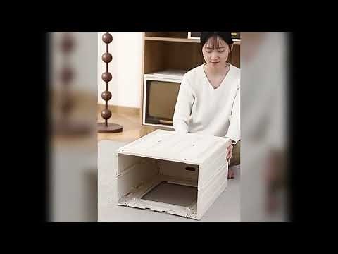 (JIJI.SG) MILLEN Foldable Stackable Storage Box - Display