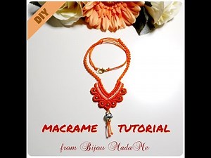 DIY Macrame Necklace ✨ Easy Boho Jewelry Tutorial!