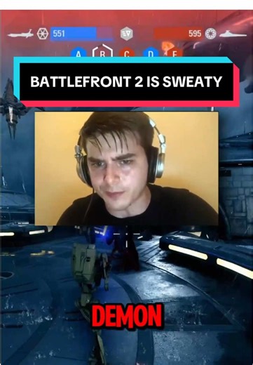 The Battlefront 2 Kyber experience is a SWEATY MESS 💀 #starwars #battefront2 #kyber #battlefront3 #gaming