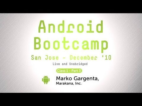 Video Tutorial: Android Application Development - Main Building Blocks
