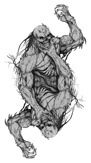 A random sketch today, I’ve been playing a lot of Lords of the Fallen, and I think it shows in this