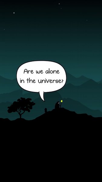 This was originally written by James Miller, who writes wonderful micro fiction under the name “A Small Fiction.” For me, this comic touches on two ideas: the first is the Fermi Paradox, which refers the contradiction between the high probably of life in the universe and the lack of evidence that those other civilizations exist, which begs the question: “Where are they?” Give it a Google. It’s fascinating. The other idea, which has always served as the emotional core of this comic, is the notion