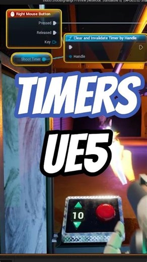 Como usar os Timers #unrealengine5 #gamedev #ue5 #unity #godot #indiedev #programming