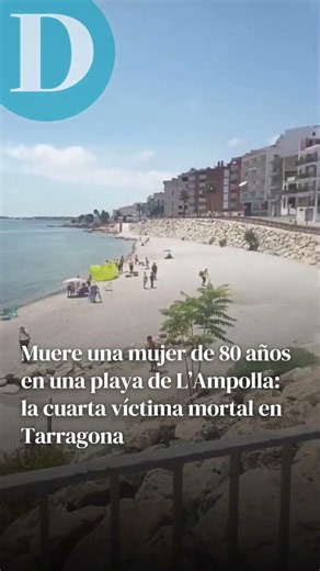 Muere una mujer en una playa de Tarragona