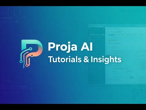 Proja AI Project Creation Tutorial