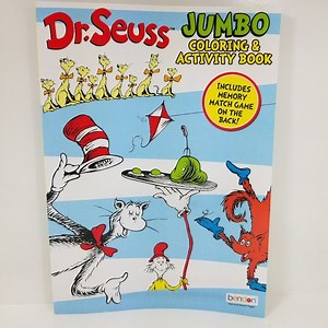 Dr. Seuss Jumbo coloring activity book