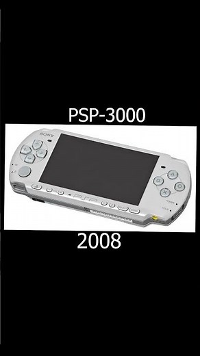Эволюция PSP #эволюция #evolution #psp #playstationportable