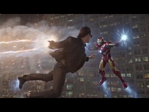 Neo VS Iron Man Fight