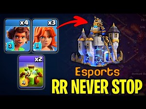 The ROOT RIDER Can Never Be Stopped | Rc Charge + Root Rider With Eternal Tome Is Unstoppable | Coc