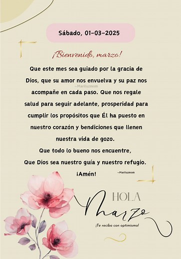 Bienvenido Marzo: Frases Positivas para el Inicio del Mes