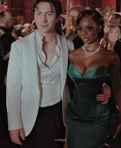 Olandria and Hudson Williams Shine at the Golden Globes