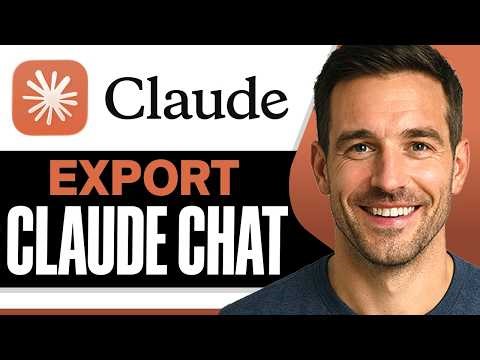 How To Export Claude AI Conversations (Easiest Way) (2026 Guide)