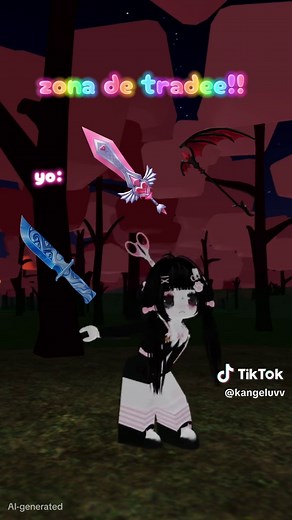 Exploring the Trade Zone in Roblox MM2