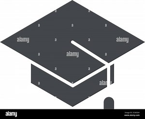 teach school and education graduation cap success silhouette style icon vector illustration Stock Vector Image & Art - Alamy