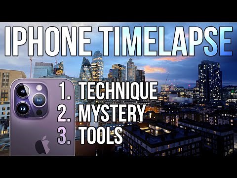 How to shoot TIMELAPSES on iPhone