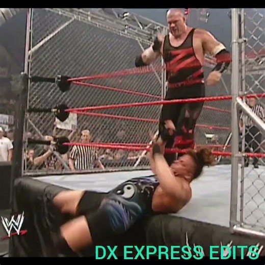 Kane vs RVD steel cage raw 2003 #wwe