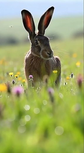 Hase auf der Frühlingswiese #hase #frühling #wildenatur #naturvideo
