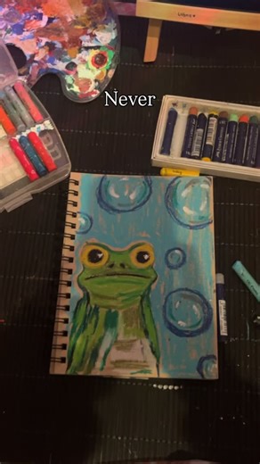 𝐿𝑢𝑏𝑛𝑎 | Always the frog #frog #drawing #art #viral #artist | Instagram