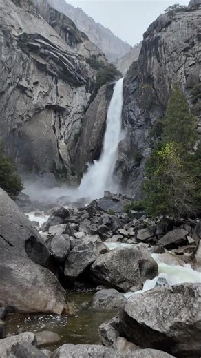 Lower Yosemite Falls is epic… #hiking #waterfall #nationalpark #yosemite