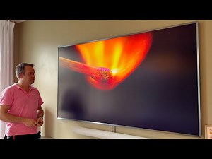 2025 Samsung 85" QN900F 8K MiniLED TV unboxing and wall mounting