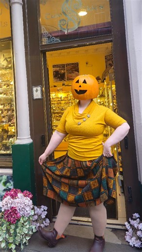Halloween hijinks! Or, just another day at Two Skies? 😁🎃 #halloween #happyhalloween #halloweenfun #halloweencostume #pumpkinhead #jackolantern | Two Skies Scotland