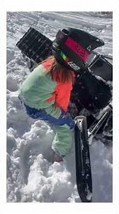 Fischer girls snowmobile ride