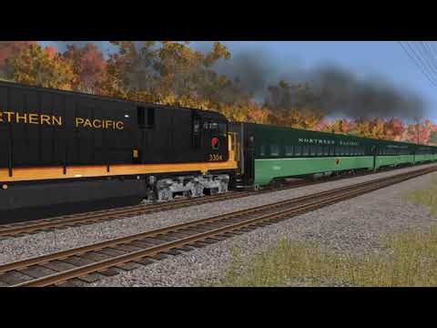 Northern Pacific Passenger || Trainz A new era