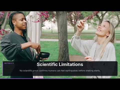 Can Your Body Actually Detect An Earthquake Before It Happens?