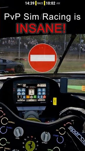 Insane PvP Sim Racing Crash | Assetto Corsa Competizione