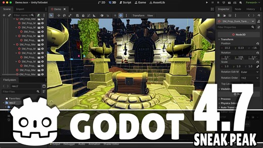 Godot 4.7 Dev3 and Dev4 Released – GameFromScratch.com