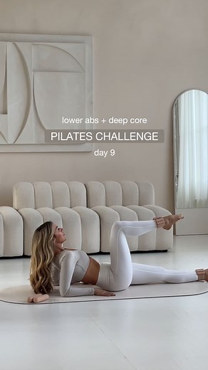 Bailey Brown on Instagram: "This is my fave lower abs Pilates series ever 🌶️✨ move slow and controlled, this is slightly sped up so sloooow it down, use your exhale to engage your deep core. Do all the exercises on one side before repeating on the other. FULL CLASS: day 9 power Pilates @align.app new year challenge"