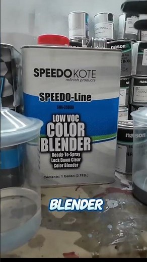 auto painting 101: sealer,color blender and basecoat