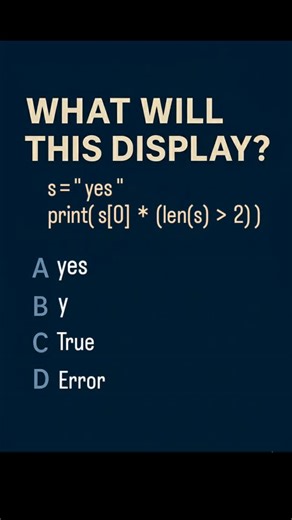@pythonwithdev on Instagram: "Solve with silence (no audio)🔇 (Python, programming, viralquiz, explorepage , everydayreel, silencereel, comment, follow for more)"