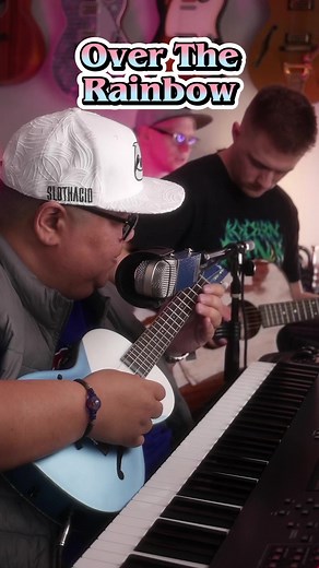 34K views · 1.4K reactions | Over The Rainbow | Acoustic Canvas by Sunny and The Black Pack #music #acousticcover #coversongs #ukulele #SunnyAndTheBlackPack | Sunny And The Black Pack | Facebook